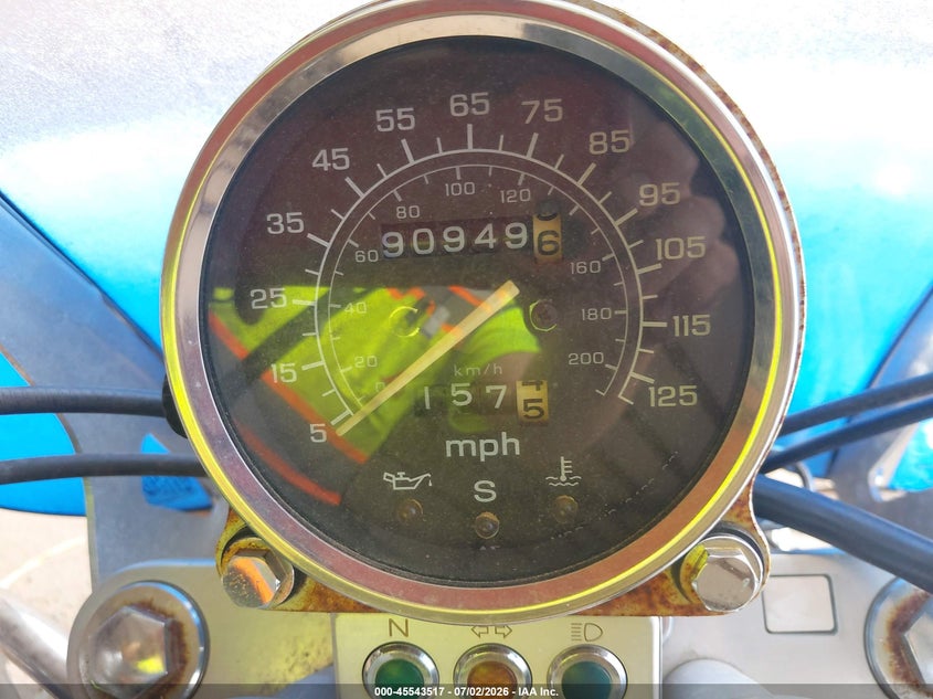 1998 Honda Vt1100 Ct VIN: 1HFSC3706WA001654 Lot: 45543517