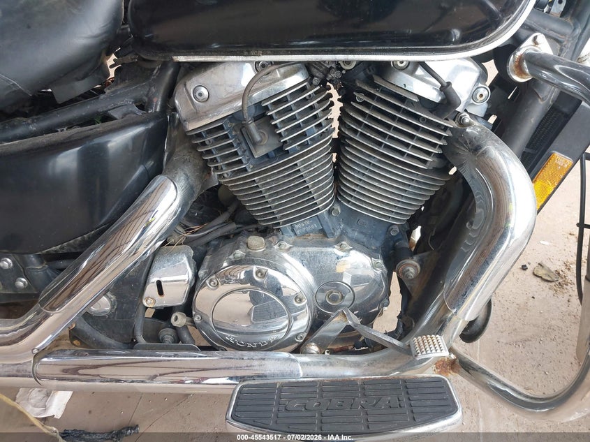 1998 Honda Vt1100 Ct VIN: 1HFSC3706WA001654 Lot: 45543517