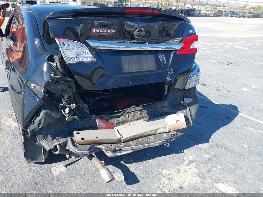 2014 Nissan Sentra Sr VIN: 3N1AB7AP8EY327393 Lot: 45543543