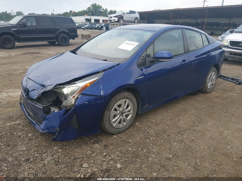 2017 TOYOTA PRIUS auction photo 2