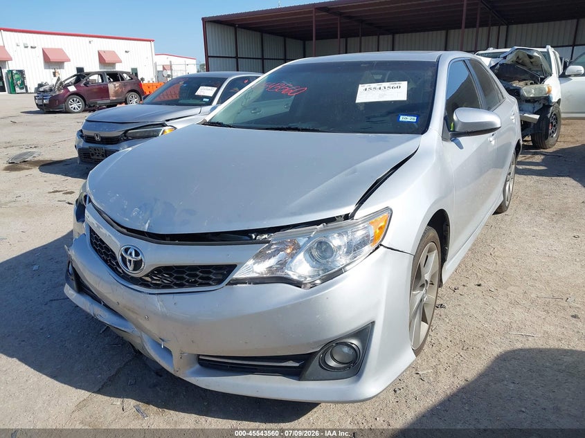 2012 Toyota Camry, Front End, IAAI, VIN 4T1BK1FK2CU010023 — photo 2