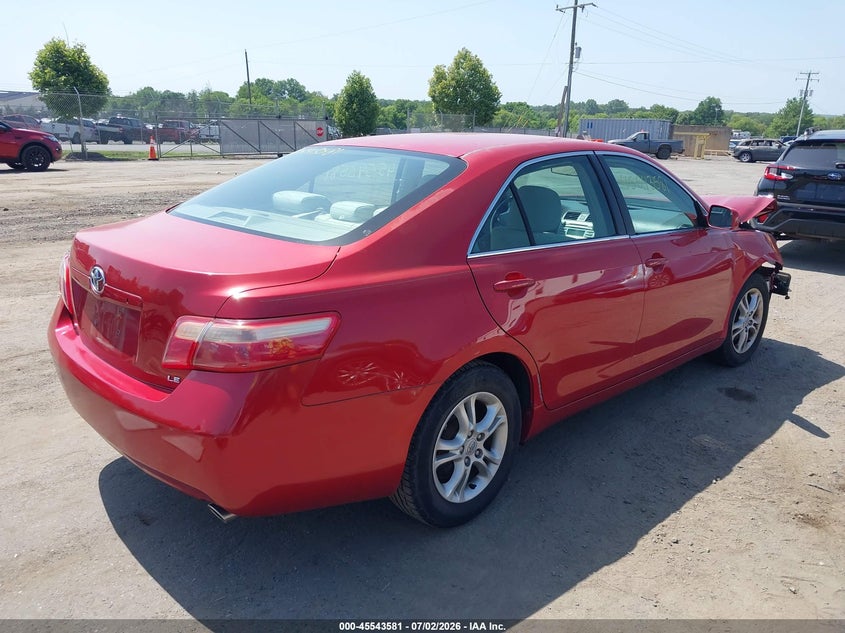 2009 TOYOTA CAMRY auction photo 4
