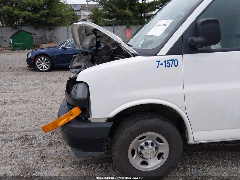 2025 Chevrolet Express Cargo Rwd 2500 Regular Wheelbase Wt VIN: 1GCWGAFP5S1265526 Lot: 45543584