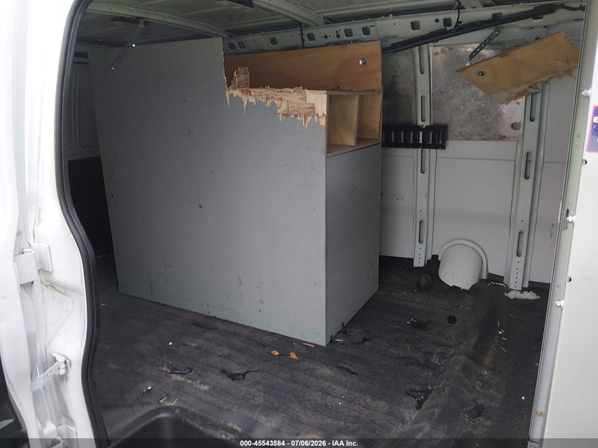 2025 Chevrolet Express Cargo Rwd 2500 Regular Wheelbase Wt VIN: 1GCWGAFP5S1265526 Lot: 45543584