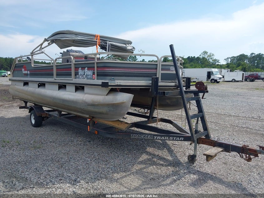 1990 SUNTRACKER PONTOON auction photo 1