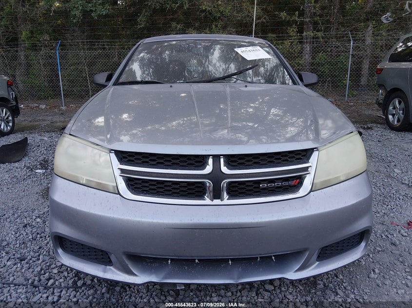 2013 Dodge Avenger Se VIN: 1C3CDZAB5DN562074 Lot: 45543623