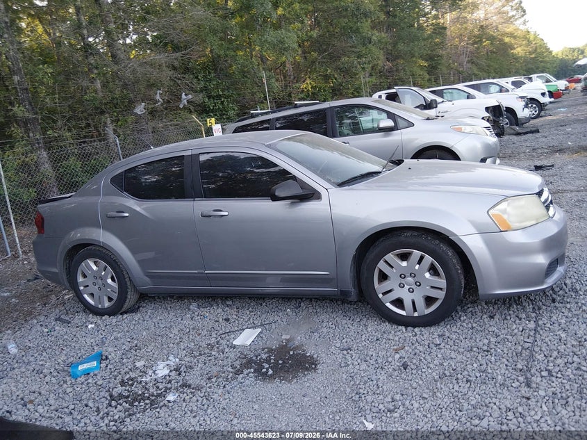 2013 Dodge Avenger Se VIN: 1C3CDZAB5DN562074 Lot: 45543623