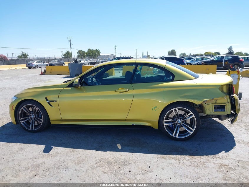 2016 BMW M4 VIN: WBS3U9C52GP970052 Lot: 45543626