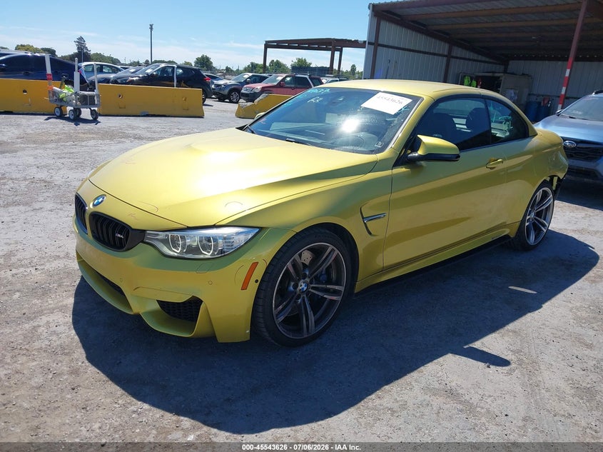 Vin: wbs3u9c52gp970052, lot: 46041895, bmw m4 20162