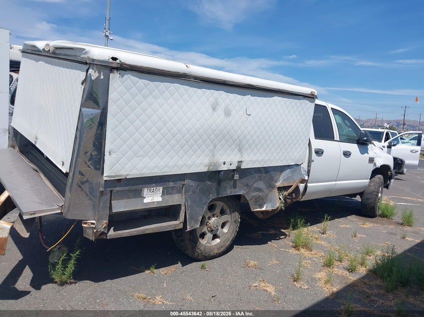 DODGE RAM 2500 2008 VIN 3D7KS28D38G248696