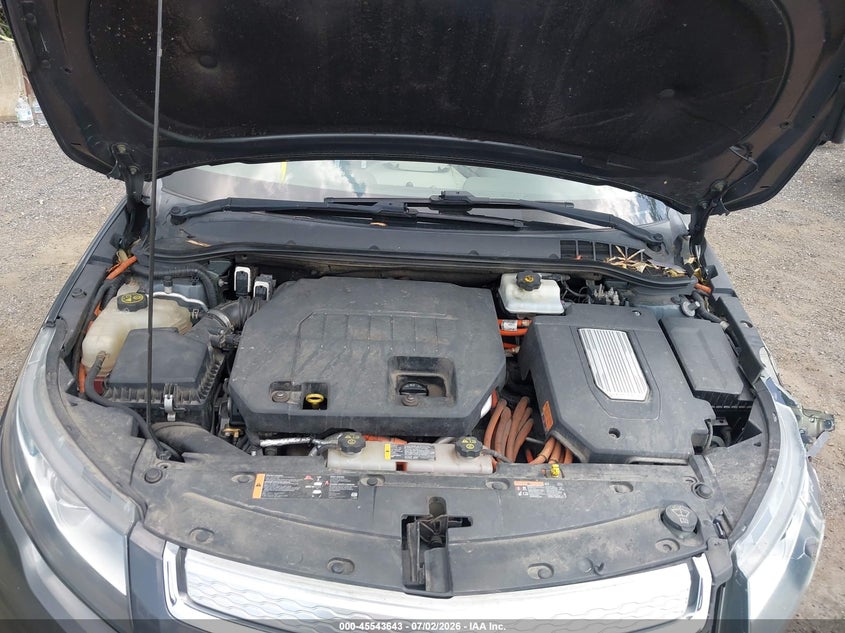 2013 Chevrolet Volt VIN: 1G1RA6E43DU100345 Lot: 45543643