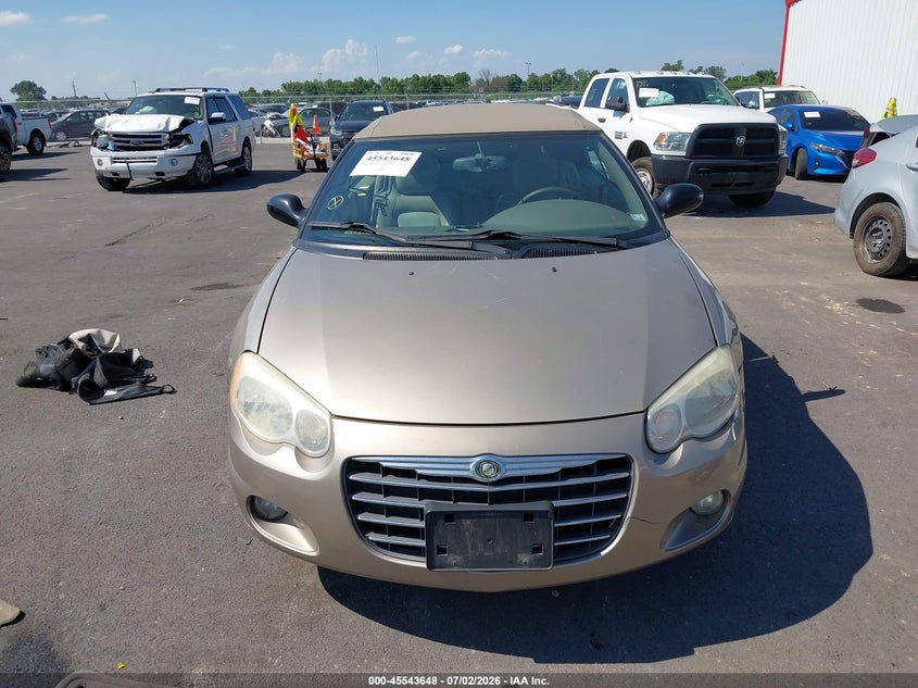 2004 Chrysler Sebring Limited VIN: 1C3EL65R74N336829 Lot: 45543648