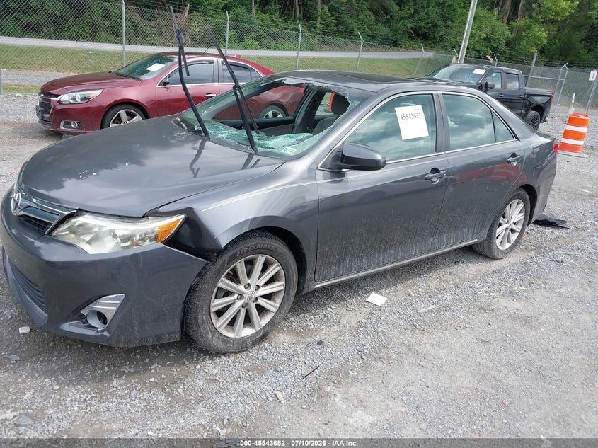 2012 Toyota Camry, Левый бок, IAAI, VIN 4T1BF1FK5CU604819 — фото 2