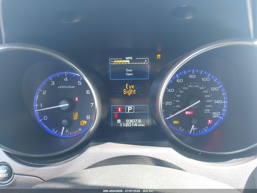 2016 SUBARU LEGACY auction photo 7