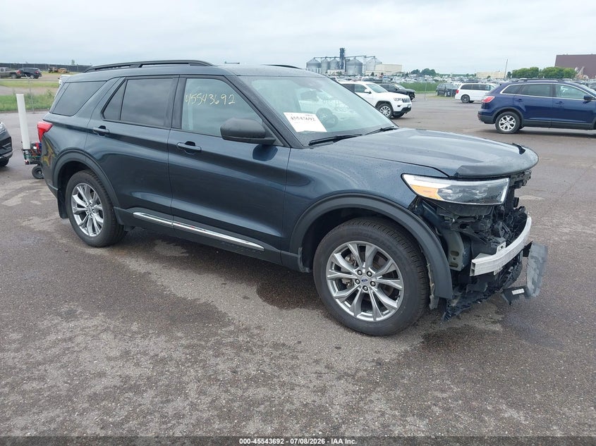 Vin: 1fmsk8dh9pgc30117, lot: 46041961, ford explorer xlt 2023 img_1