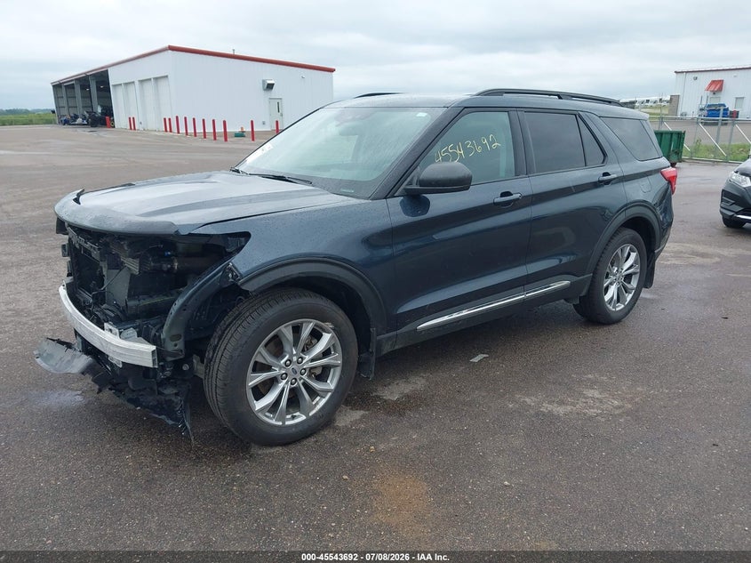 Vin: 1fmsk8dh9pgc30117, lot: 46041961, ford explorer xlt 20232