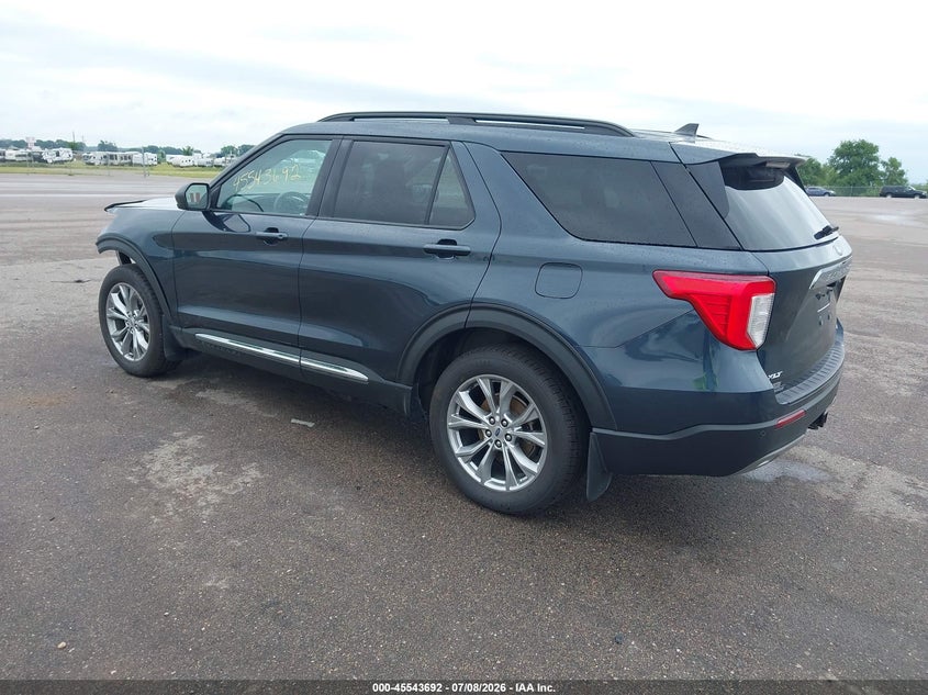 Vin: 1fmsk8dh9pgc30117, lot: 46041961, ford explorer xlt 20233