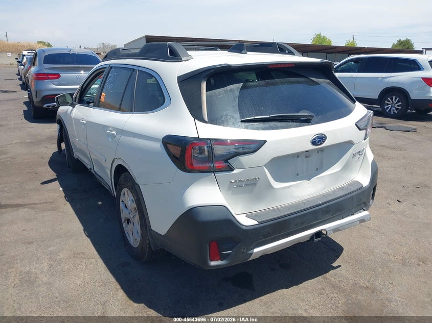Vin: 4s4btgnd4l3230370, lot: 46041965, subaru outback limited xt 20203