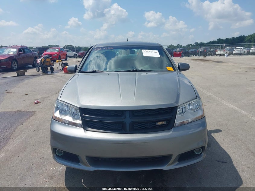 2013 Dodge Avenger Sxt VIN: 1C3CDZCB7DN582873 Lot: 45543700