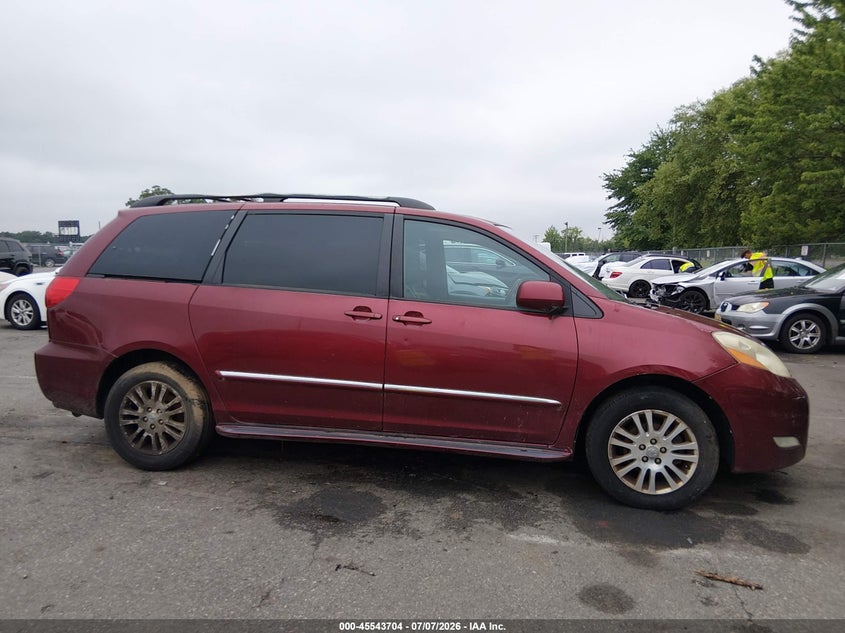 2008 TOYOTA SIENNA VAN 3.5L V-6 DOHC, VVT, 266HP