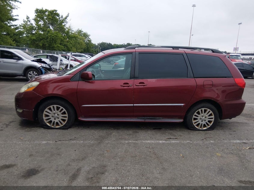 2008 TOYOTA SIENNA VAN 3.5L V-6 DOHC, VVT, 266HP