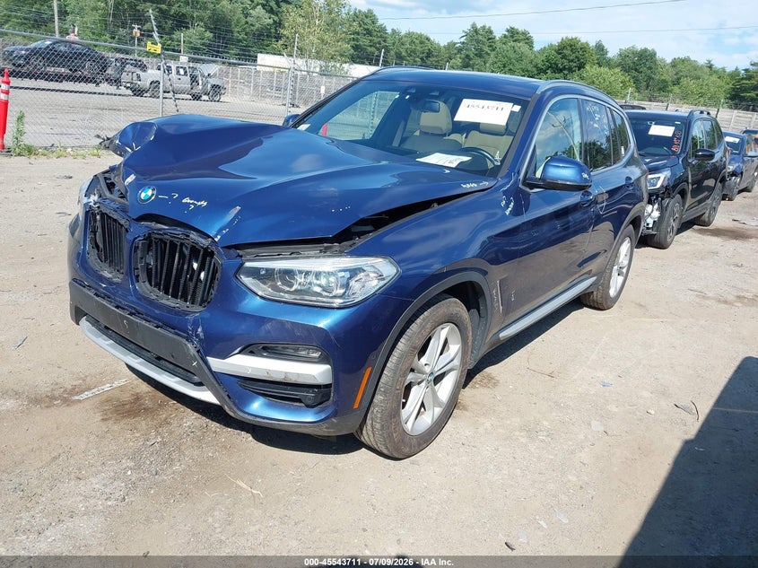 2020 Bmw X3 Xdrive30i 5UXTY5C06L9C17035 photo 1