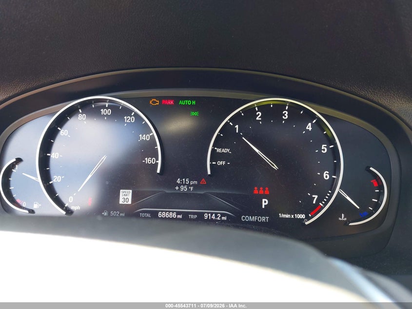 2020 BMW X3 auction photo 7