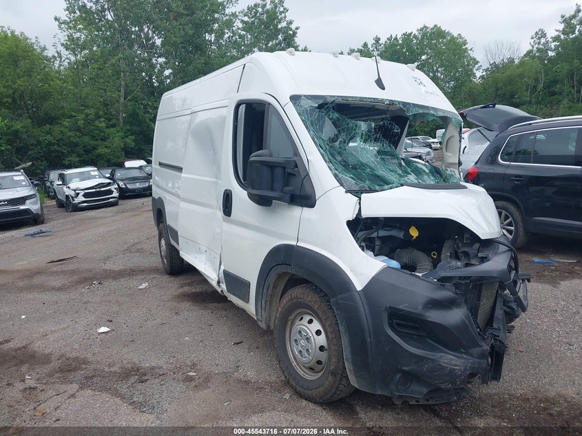 Vin: 3c6lrvdg7pe529834, lot: 46041985, ram promaster 2500 high roof 159 wb 2023 img_1