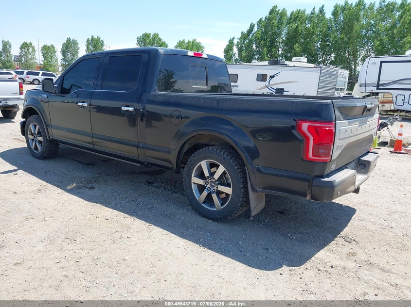 Vin: 1ftfw1ef7gfb01894, lot: 46041988, ford f-150 platinum 20163