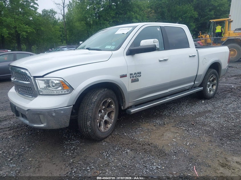 Vin: 1c6rr7nt4hs802888, lot: 46041998, ram 1500 laramie  4x4 5'7 box 20172