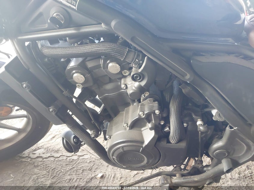 2025 Honda Cmx500 A2 VIN: MLHPC5617S5800011 Lot: 45543732