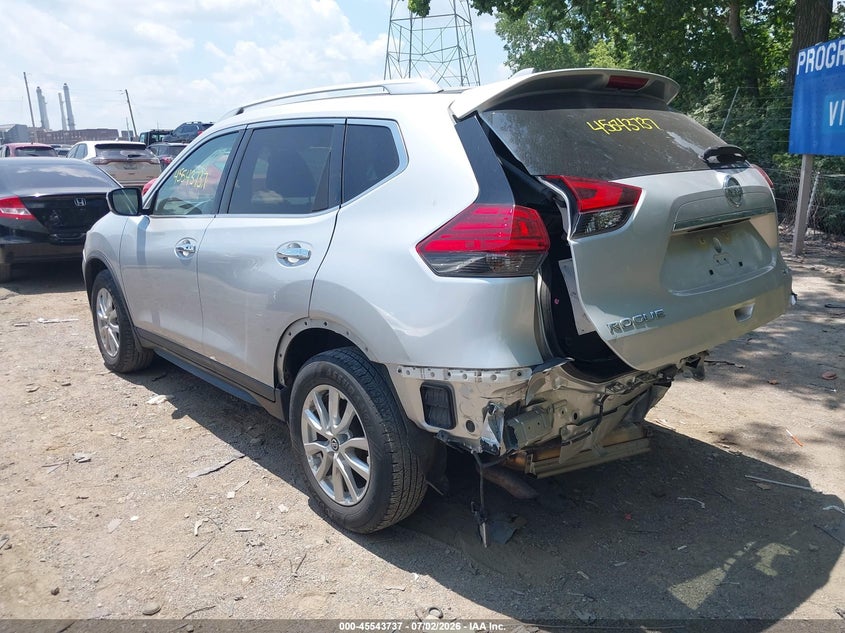 2017 NISSAN ROGUE auction photo 3
