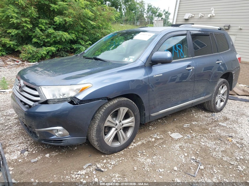 Vin: 5tddk3eh1bs069310, lot: 46042017, toyota highlander limited v6 20112