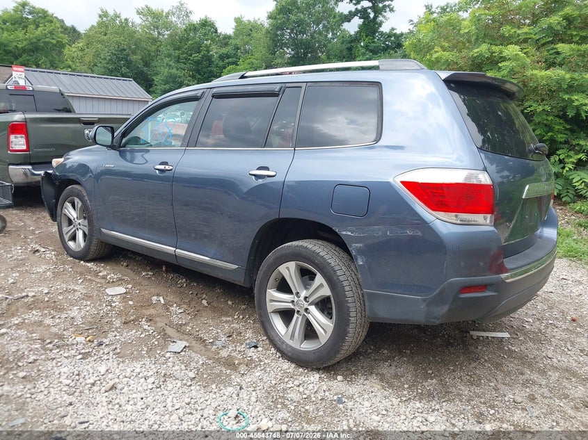 Vin: 5tddk3eh1bs069310, lot: 46042017, toyota highlander limited v6 20113