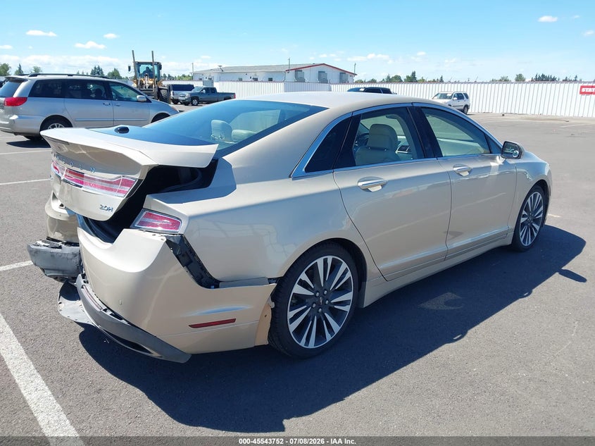 2017 LINCOLN MKZ HYBRID auction photo 4