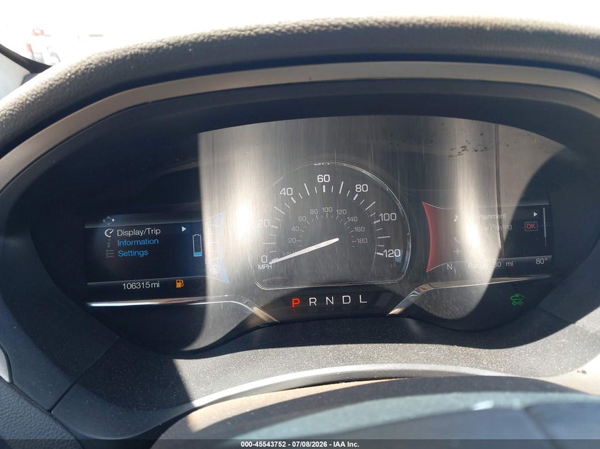 2017 LINCOLN MKZ HYBRID auction photo 7