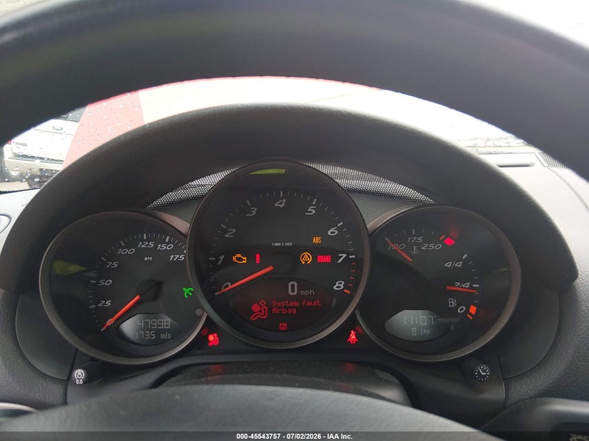 2005 Porsche Boxster VIN: WP0CA29885U712027 Lot: 45543757