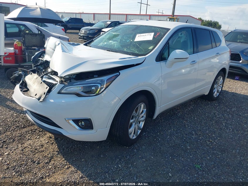 Vin: lrbfxasa2ld210869, lot: 46042041, buick envision fwd 1sv 20202