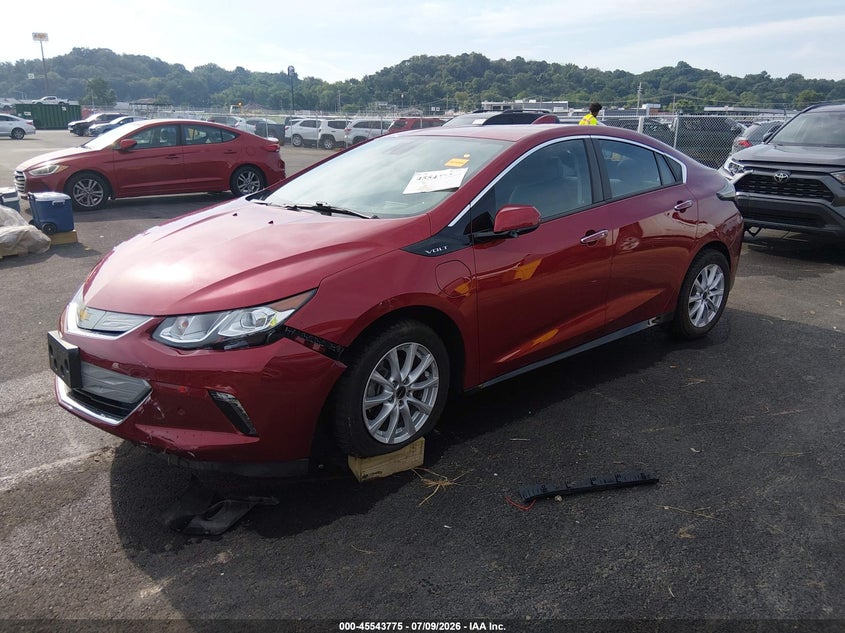 Vin: 1g1rb6s59ju153248, lot: 46042044, chevrolet volt premier 20182