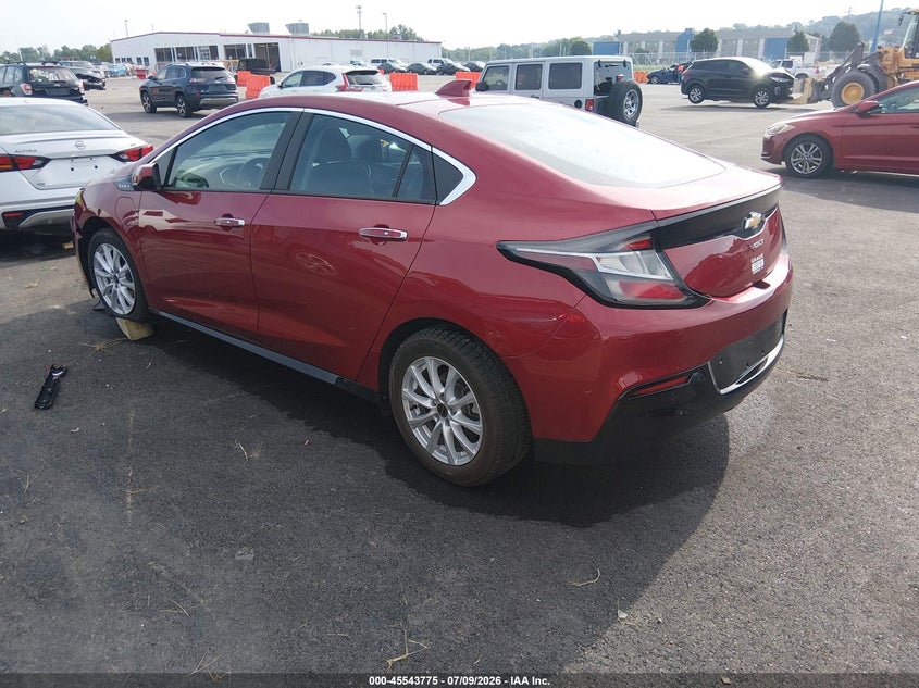 Vin: 1g1rb6s59ju153248, lot: 46042044, chevrolet volt premier 20183