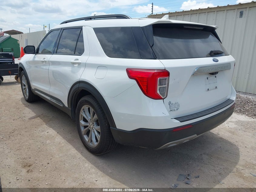 Vin: 1fmsk7dh2pga65876, lot: 46042072, ford explorer xlt 20233