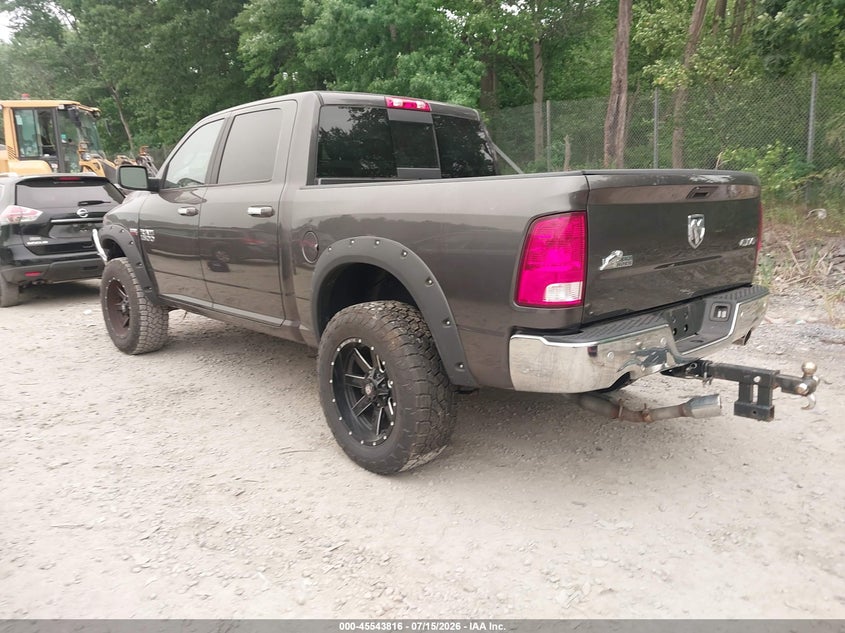 Vin: 3c6rr7lt0hg549322, lot: 46042085, ram 1500 big horn  4x4 5'7 box 20173