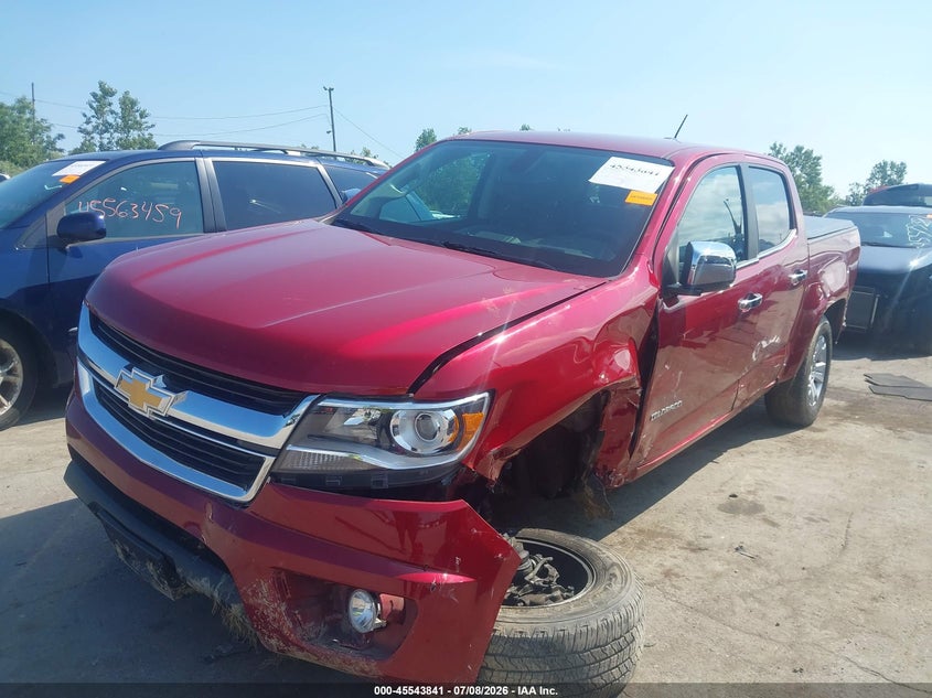 Vin: 1gcgtcen3j1254986, lot: 46042110, chevrolet colorado lt 20182