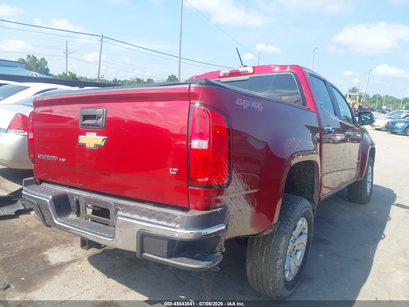 Vin: 1gcgtcen3j1254986, lot: 46042110, chevrolet colorado lt 20184
