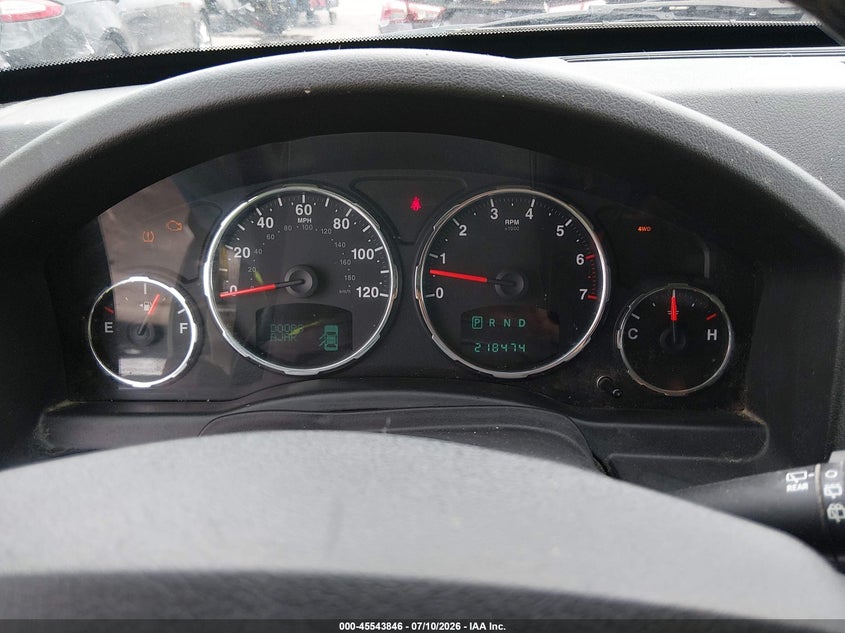JEEP LIBERTY 2010 VIN 1J4PN5GK4AW136886
