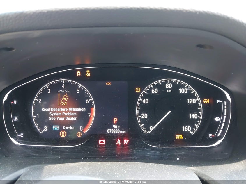 2018 HONDA ACCORD auction photo 7
