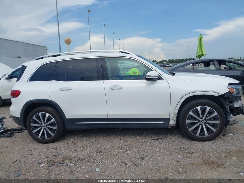 2020 Mercedes-Benz Glb 250 VIN: W1N4M4GB2LW026291 Lot: 45543935