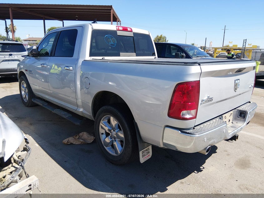 Vin: 1c6rr7lm6gs365728, lot: 46042220, ram 1500 big horn 20163