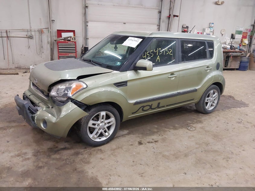 2011 KIA SOUL HATCHBACK 2.0L I-4 DOHC, VVT, 142HP