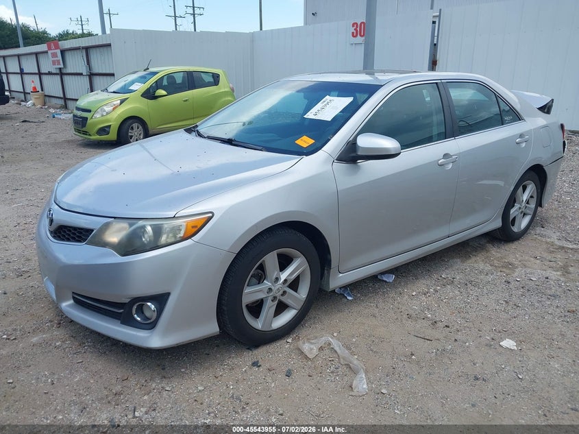 2012 TOYOTA CAMRY SEDAN 2.5L I-4 DOHC, VVT, 178HP